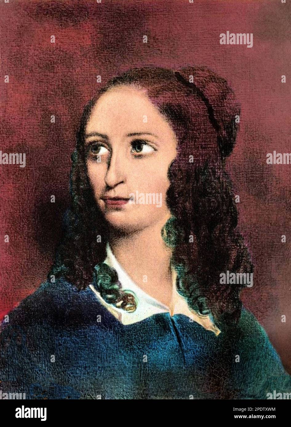 Portrait de Flora Tristan, femme politique francaise (1803-1844 Stock Photo  - Alamy