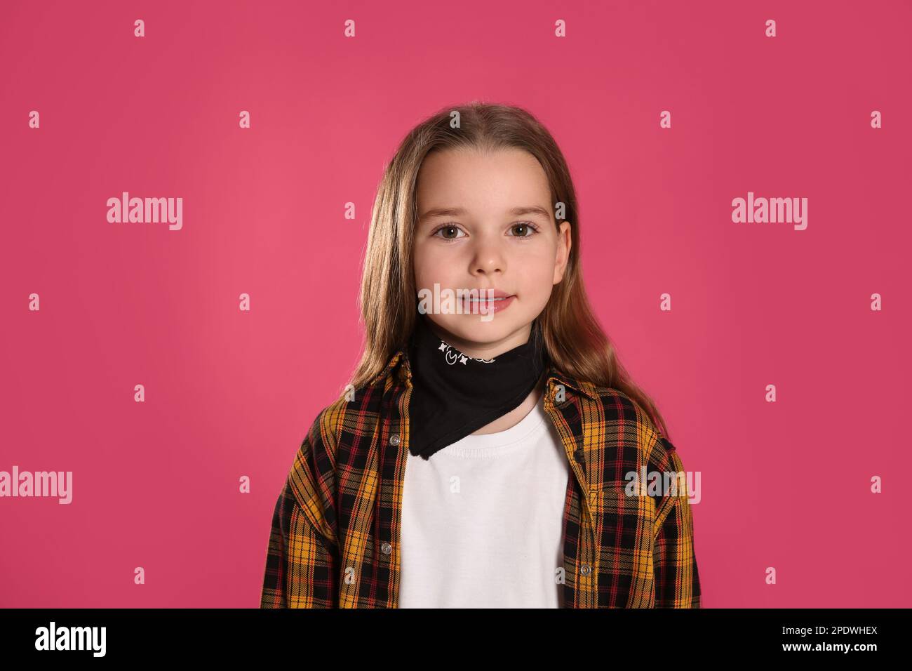 Little girl wearing bandana hires stock photography and images Alamy