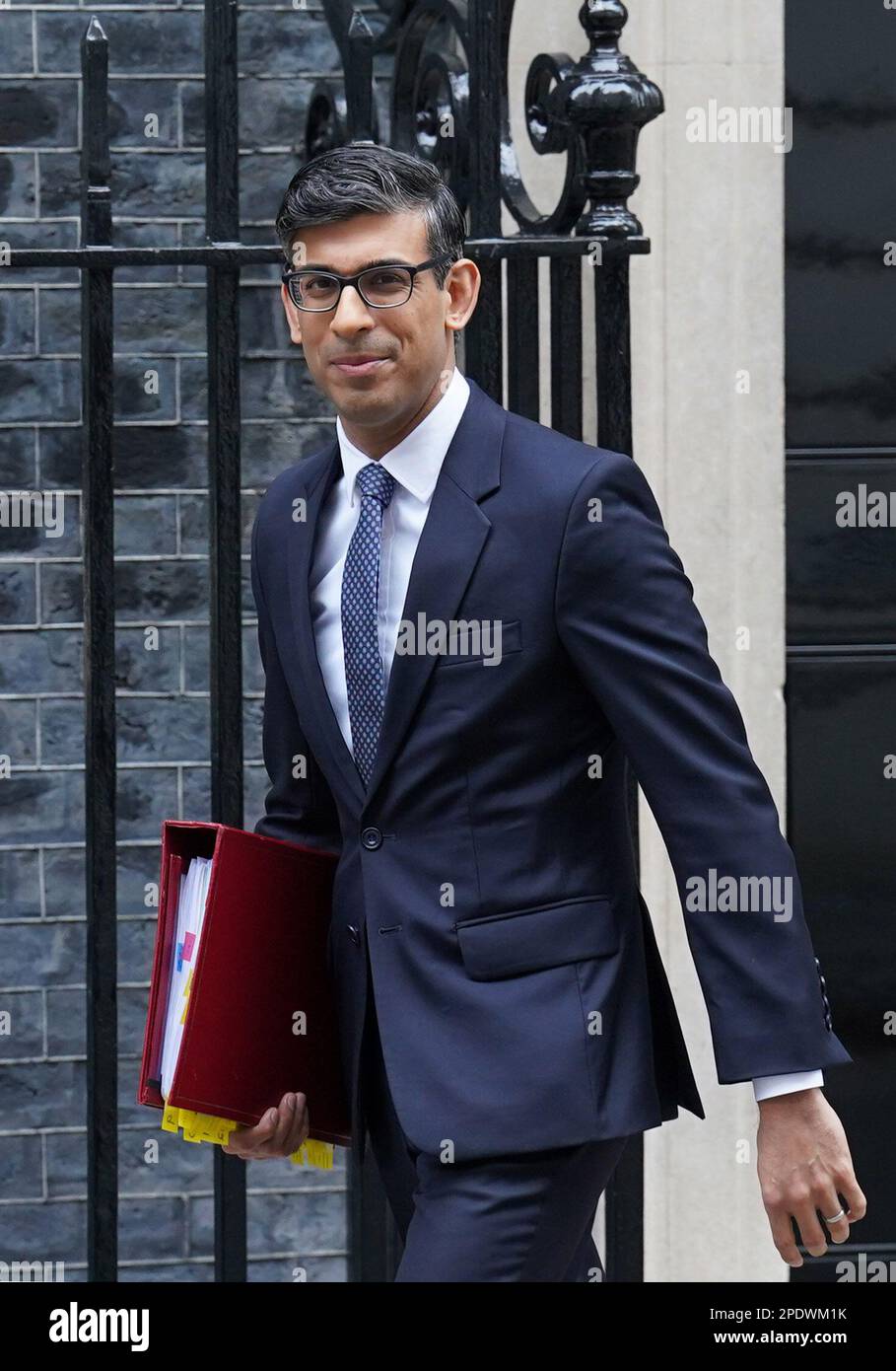 Prime Minister Rishi Sunak Departs 10 Downing Street, London, To Attend ...