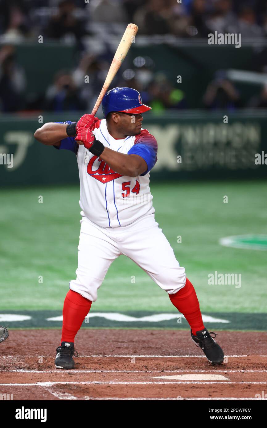 Tokyo, Japan. 15th Mar, 2023. Alfredo Despaigne (CUB) Baseball 2023