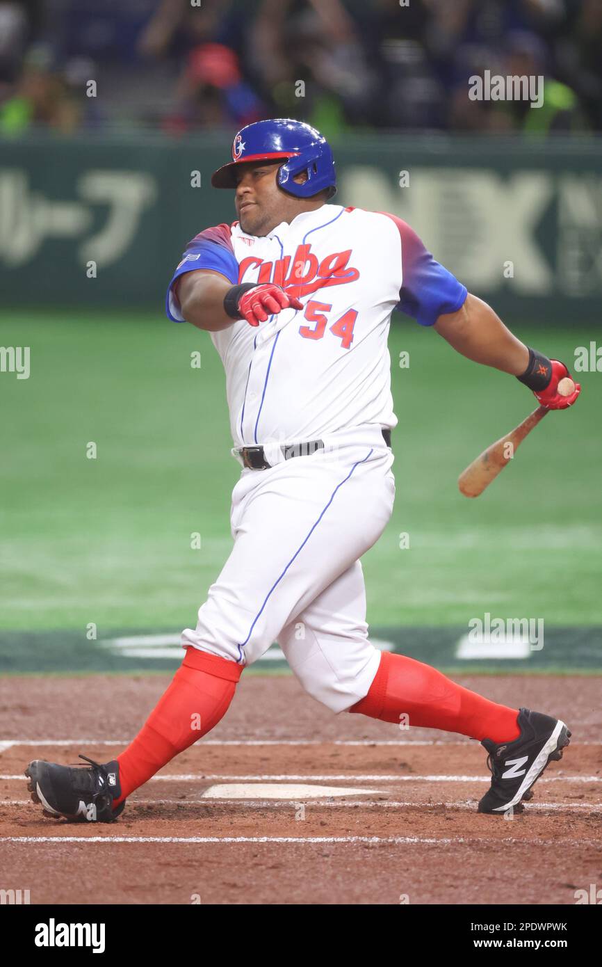 Tokyo, Japan. 15th Mar, 2023. Alfredo Despaigne (CUB) Baseball 2023
