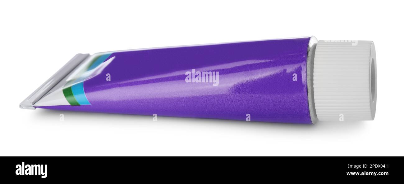 New tube of ointment isolated on white Stock Photo Alamy