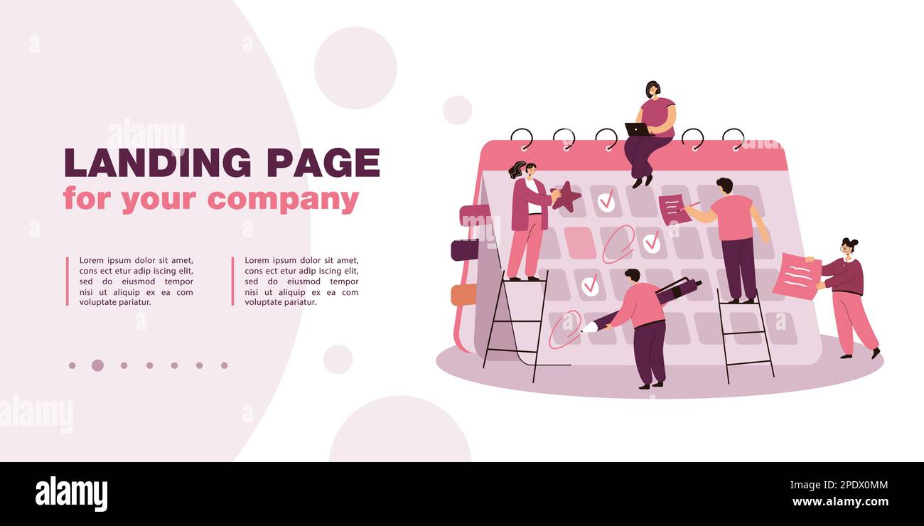 Business Persons Planning Meeting Schedule Using Huge Calendar Stock business-persons-planning-meeting-schedule-using-huge-calendar-stock