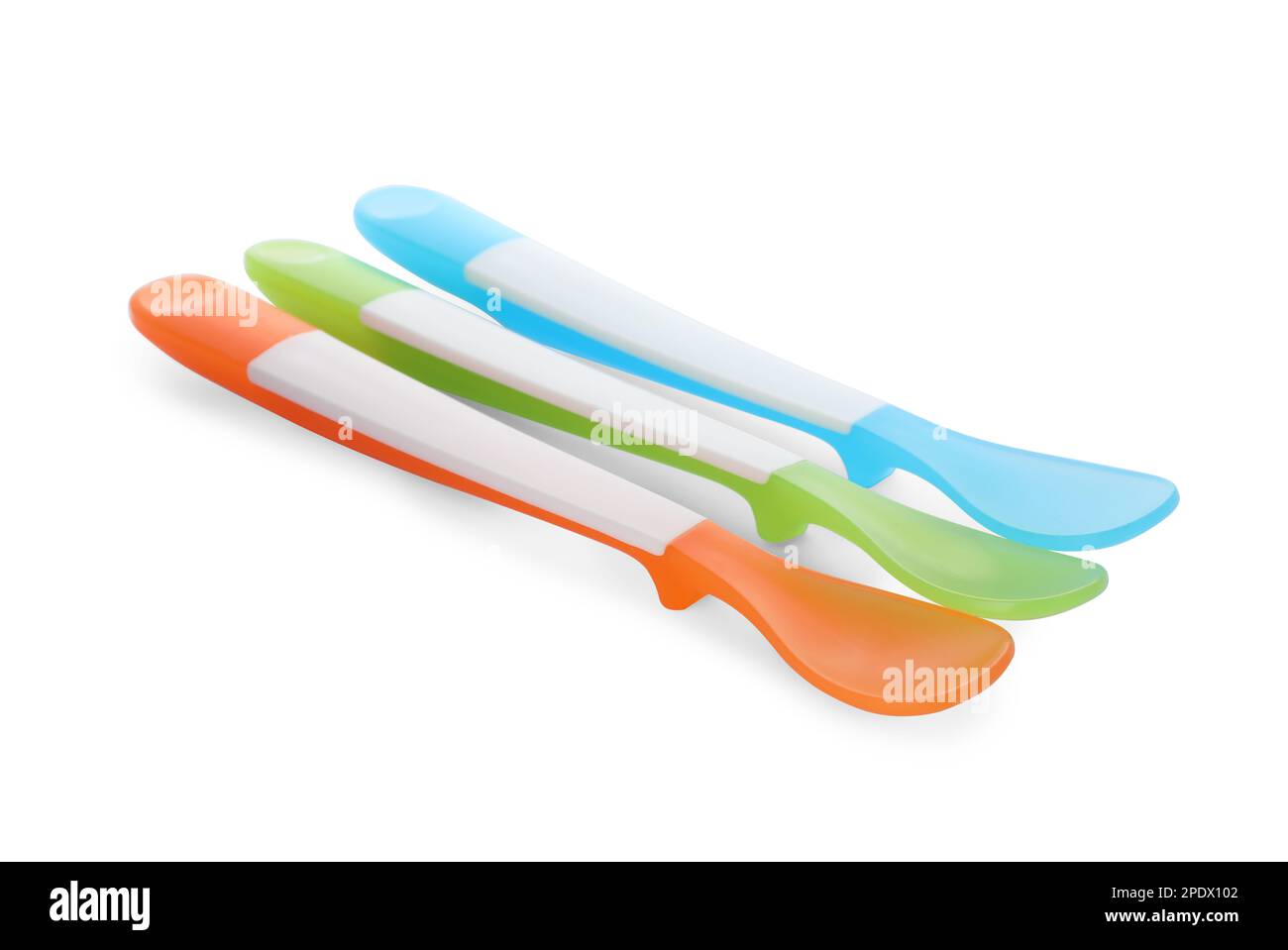 Various Kinds Baby Food Plastic Spoons Stock Photo 286955522