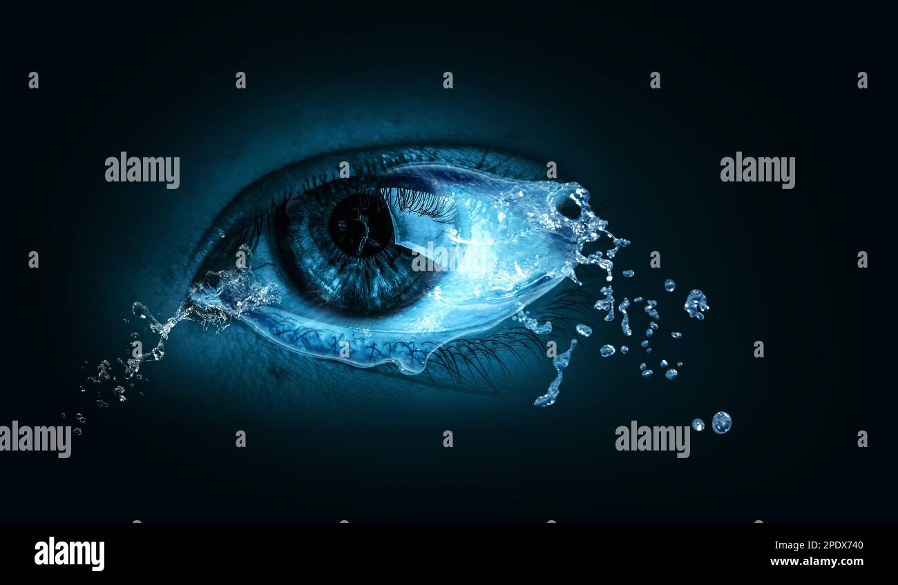 Macro image of human eye Stock Photo - Alamy