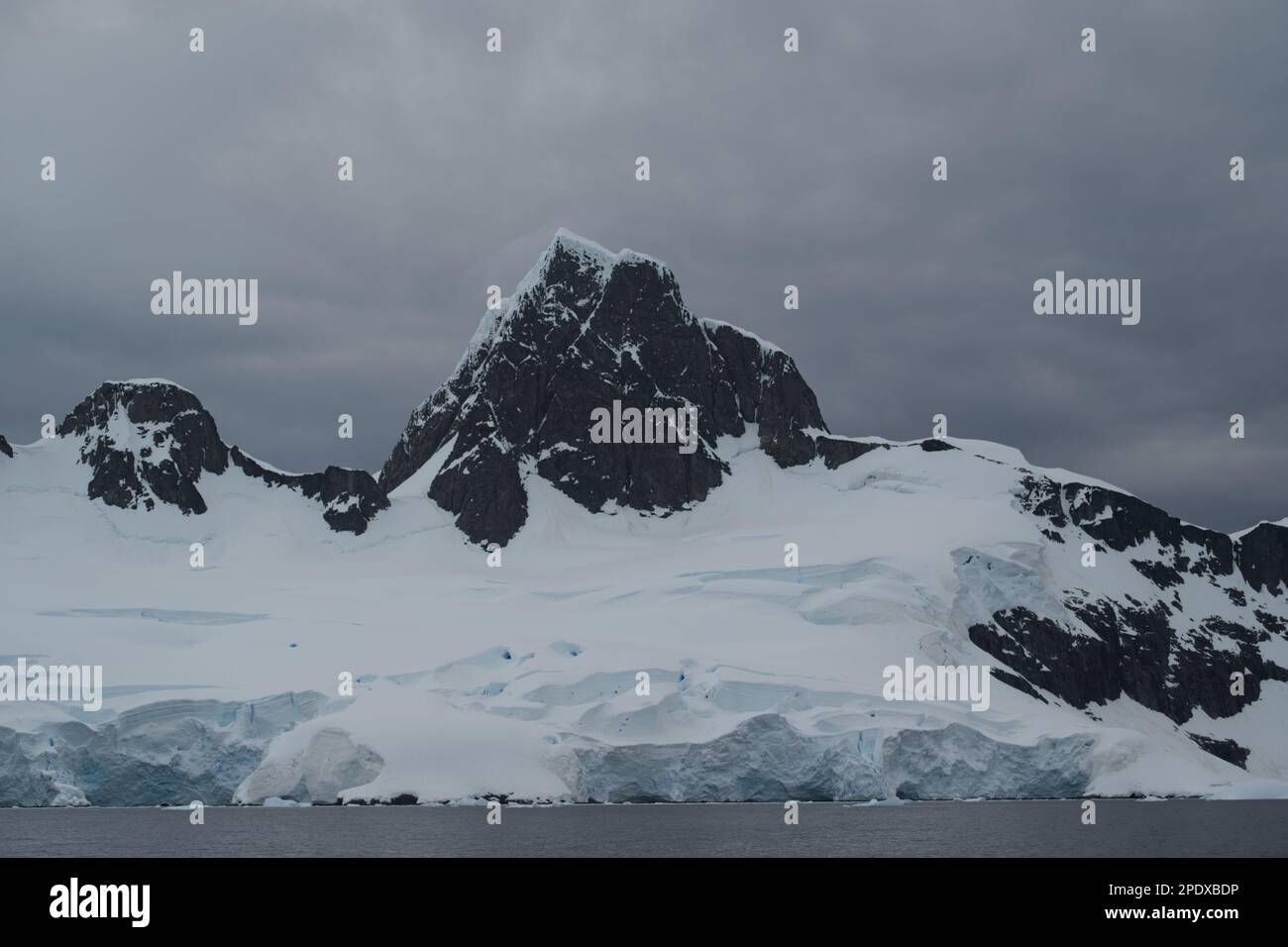mountain at Graham Passage - Antarctica Stock Photo - Alamy