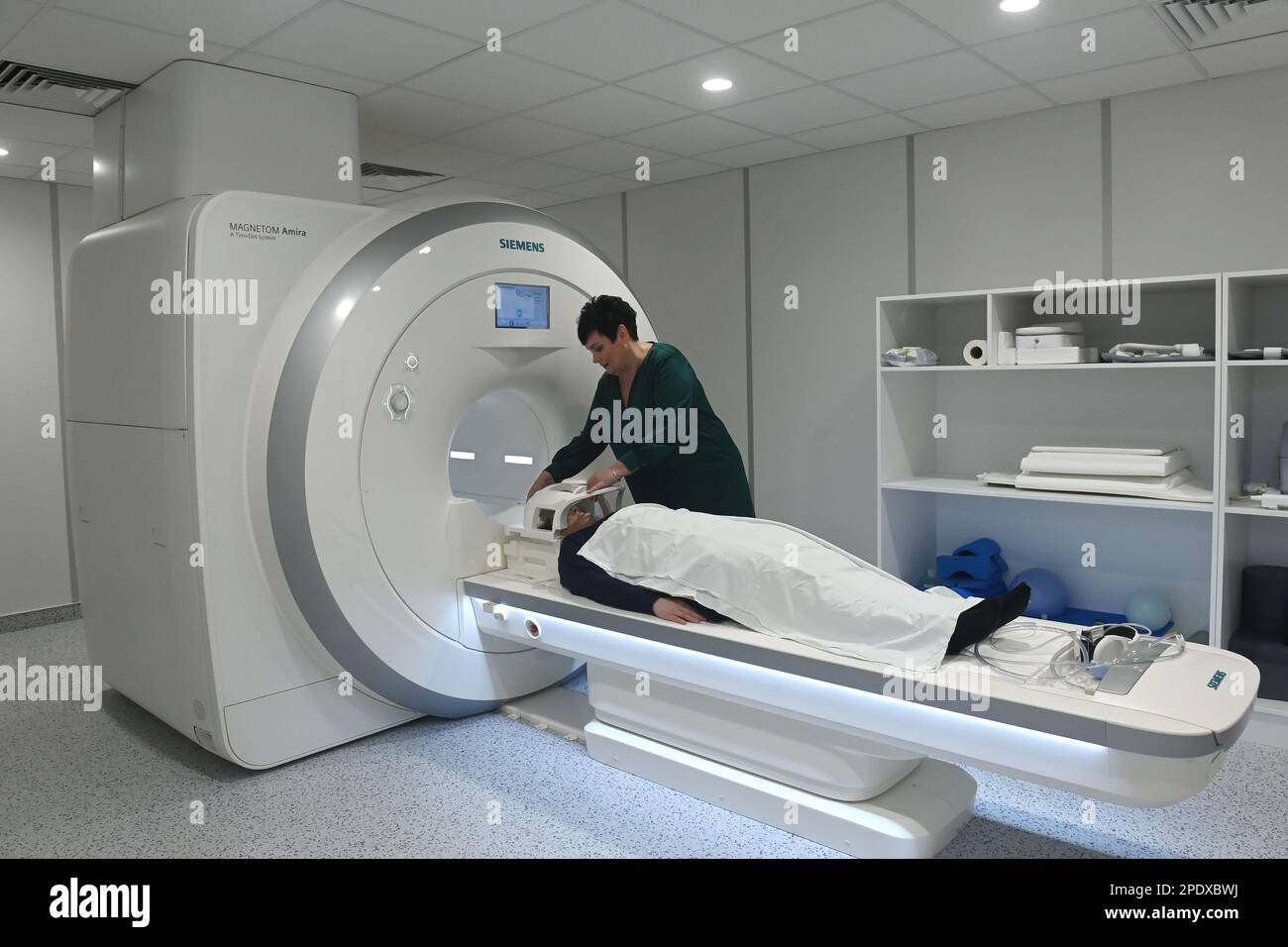 Sternberk, Czech Republic. 09th Mar, 2023. Resonance Imaging at Hospital Agel in