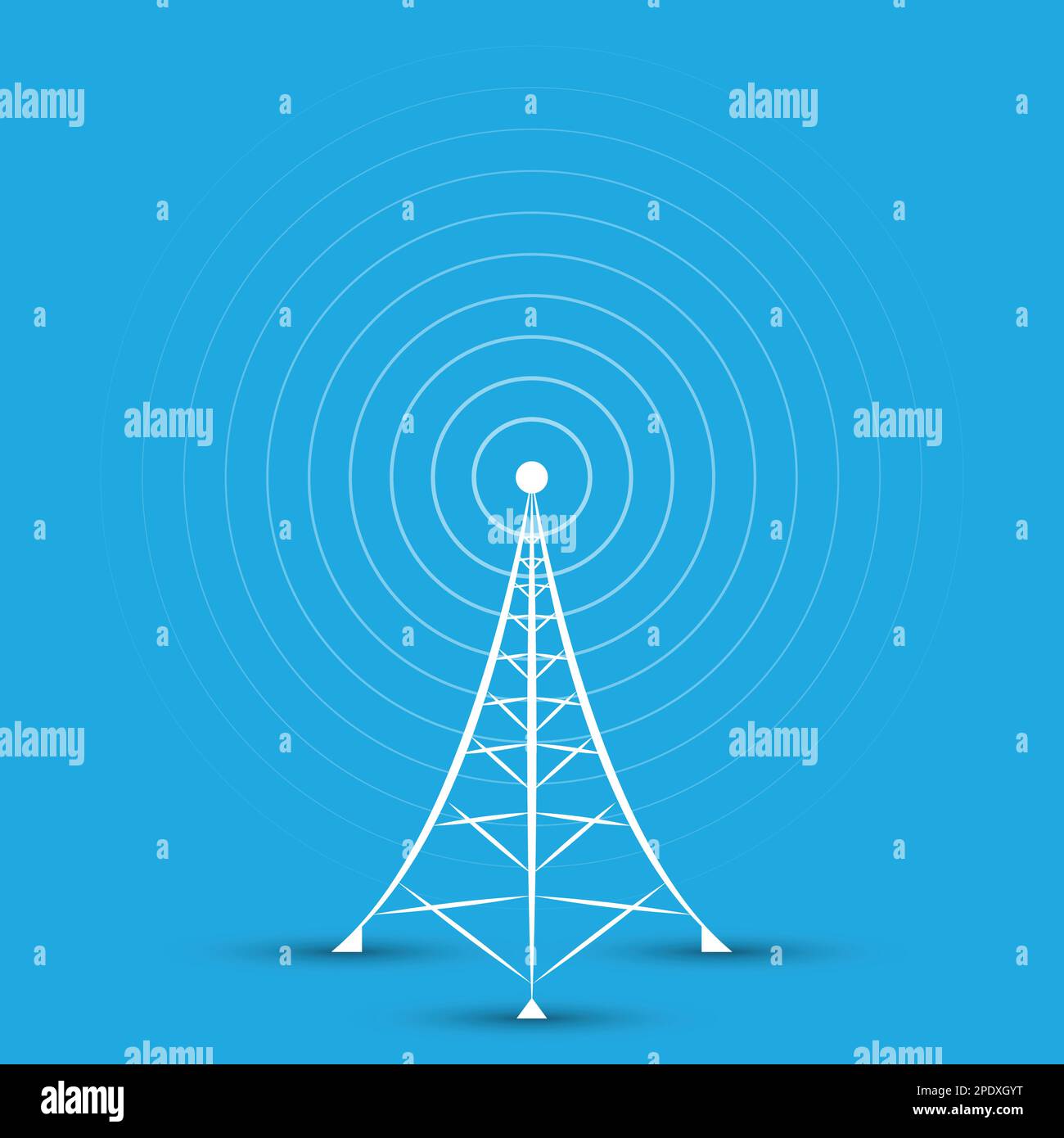 Radio transmitter Stock Vector Images Alamy