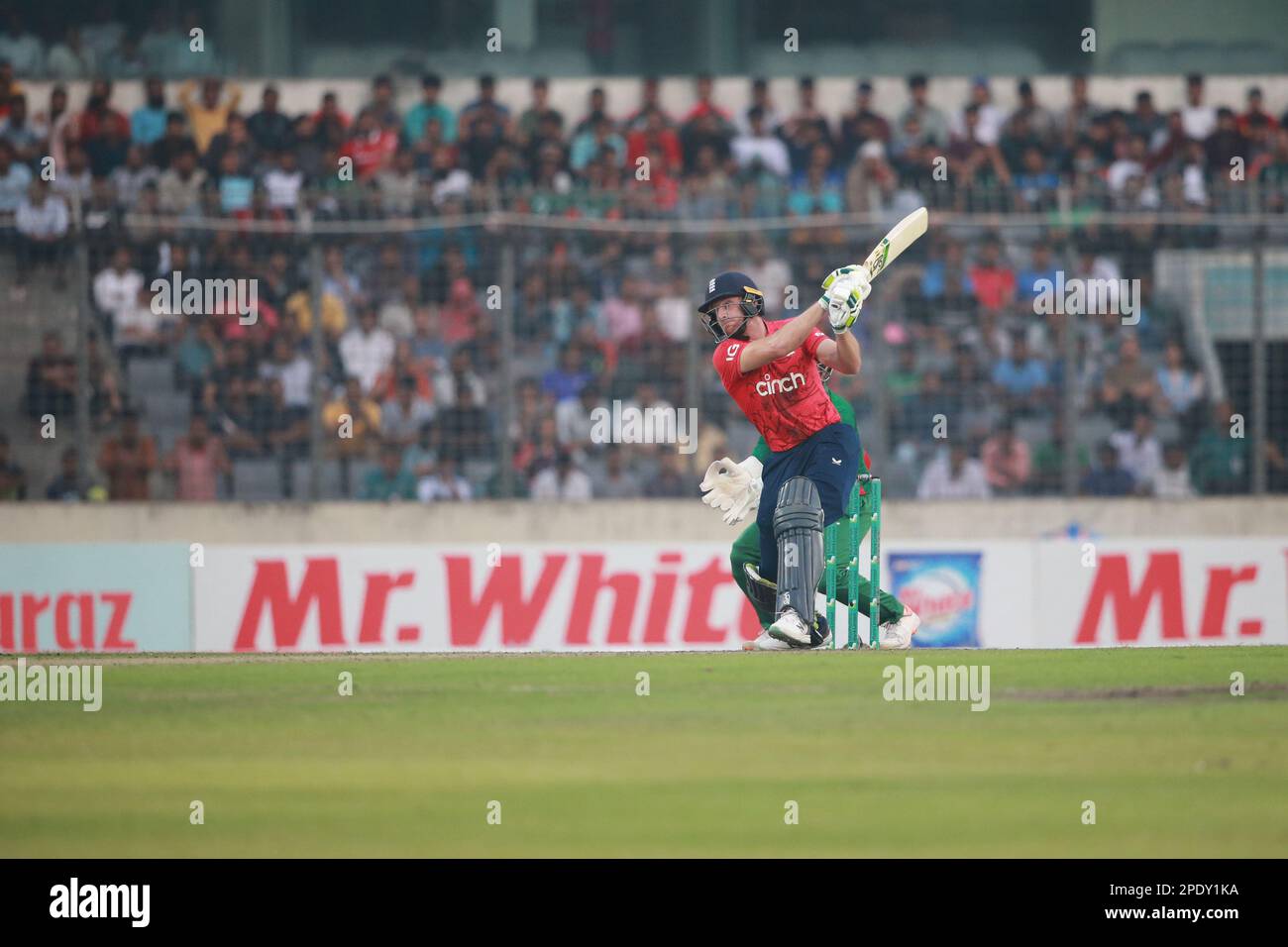 Jos Buttler bats during the BangladeshEngland 3rd and final T20I match