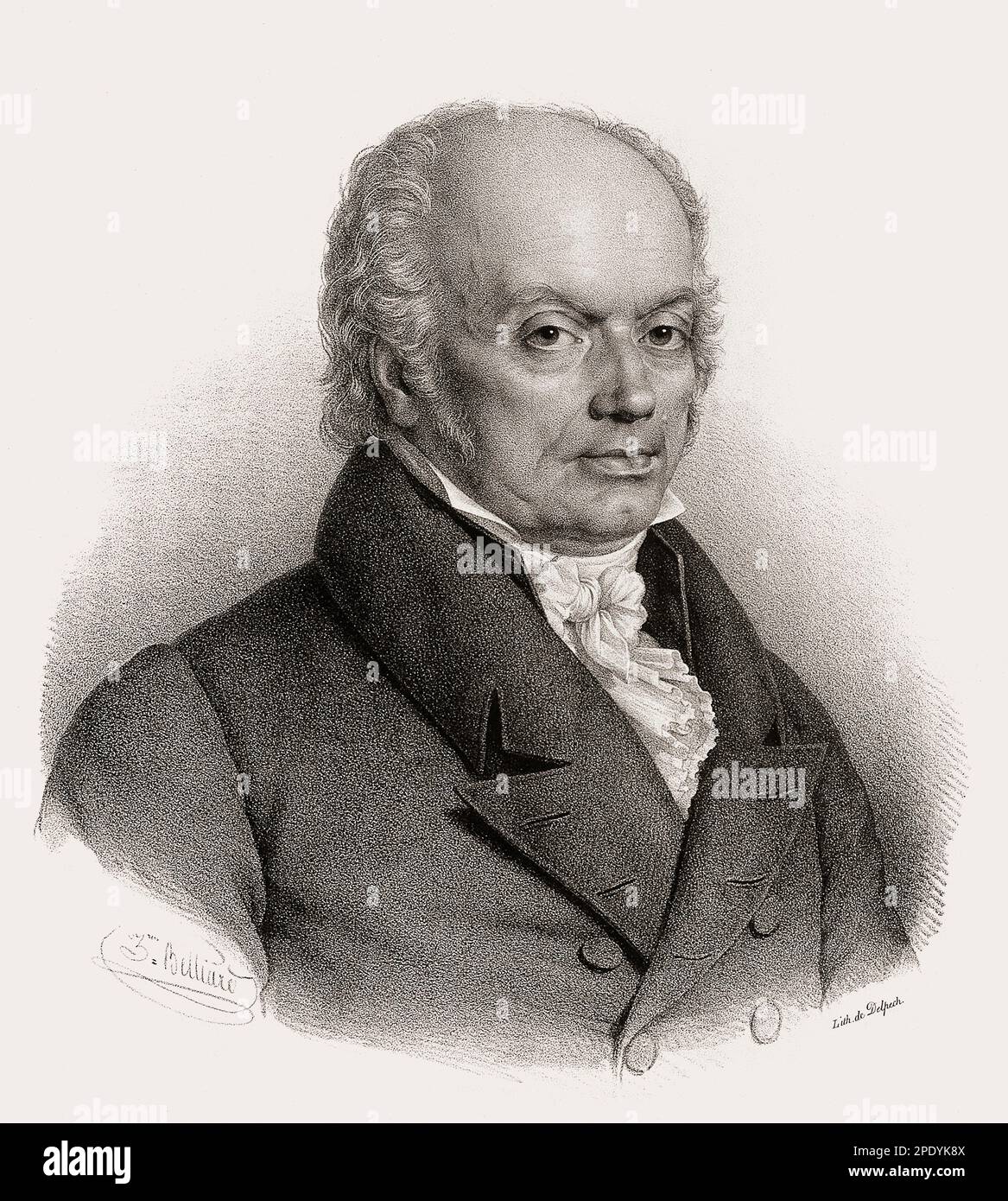 Franz Joseph Gall, 1758-1828, German neuroanatomist and physiologist Stock Photo