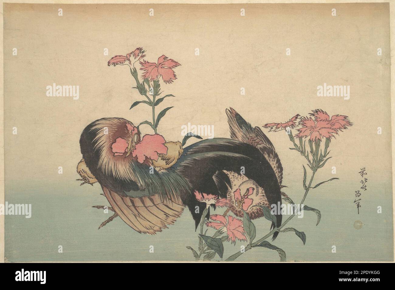 Print 1760/1849 by Katsushika Hokusai Stock Photo