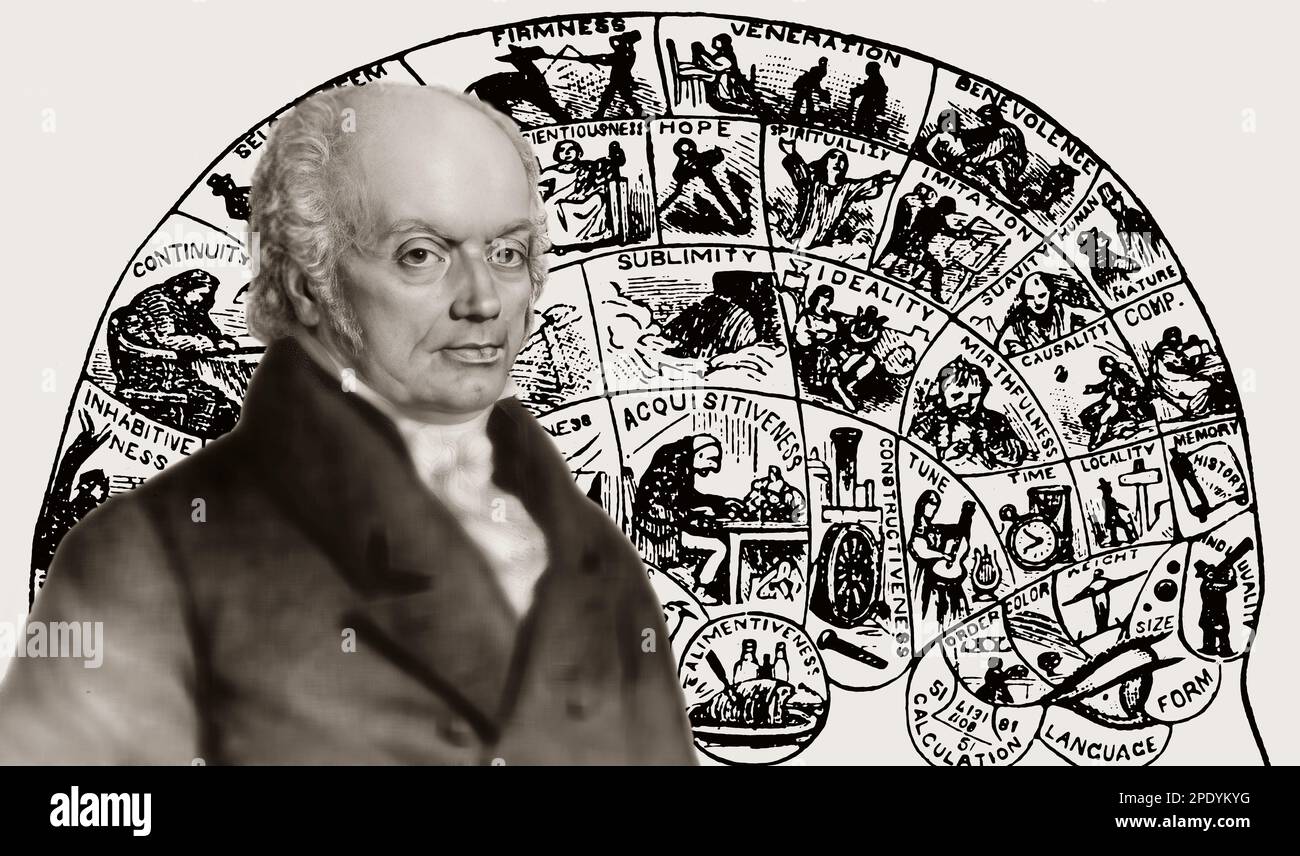 Franz Joseph Gall, 17581828, German neuroanatomist and physiologist