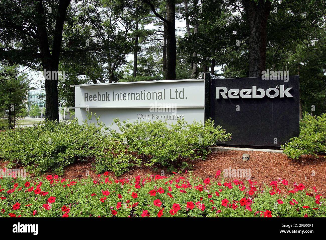 Reebok headquarter is seen in Canton Mass. Wednesday Aug. 3