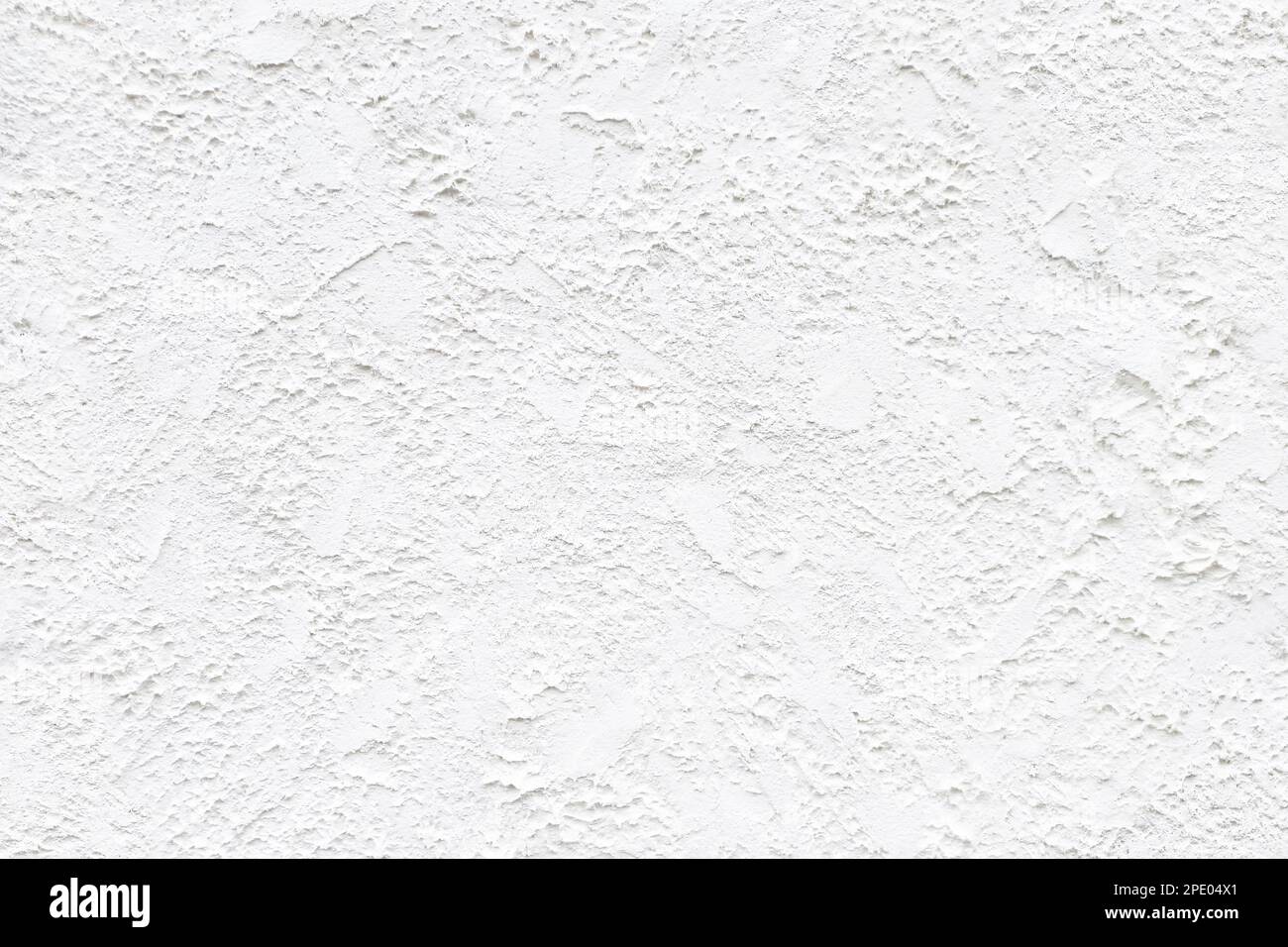 aesthetic white plaster or stucco panoramic background Stock Photo