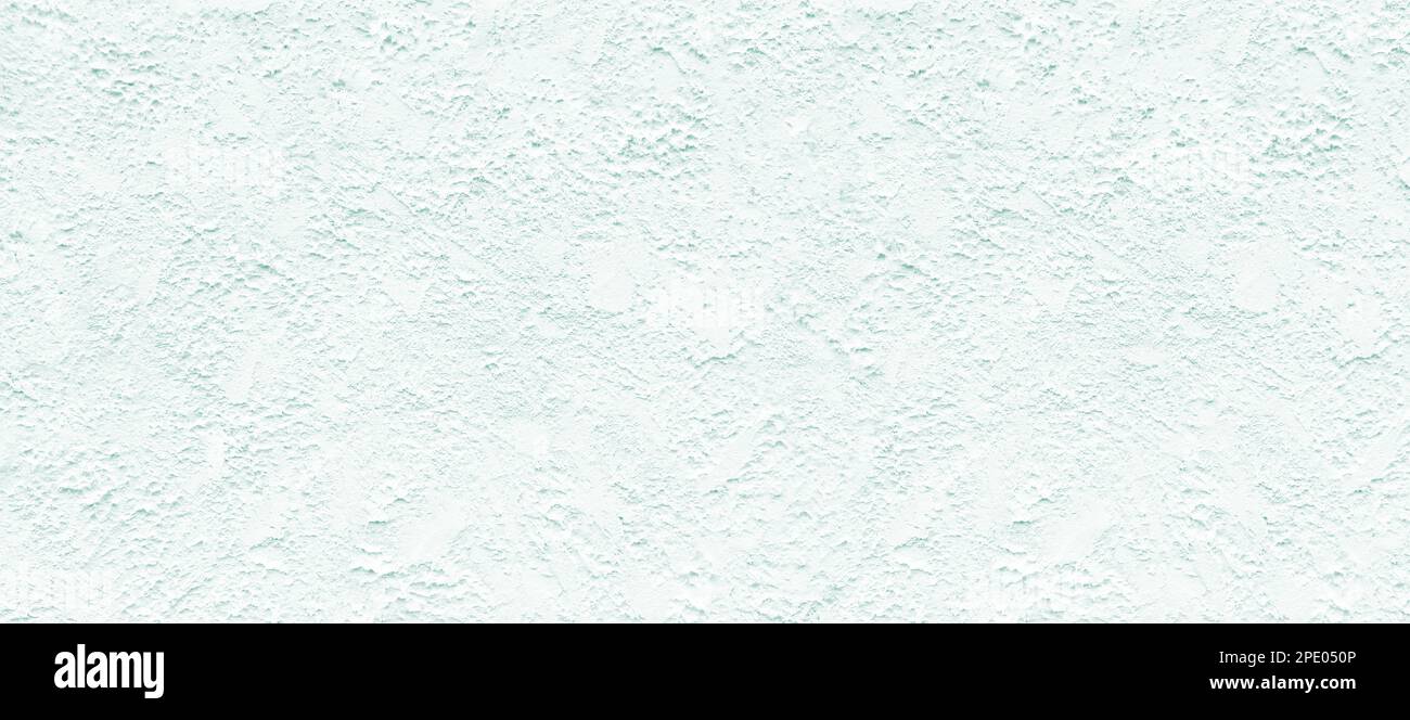 aesthetic white plaster or stucco panoramic background Stock Photo