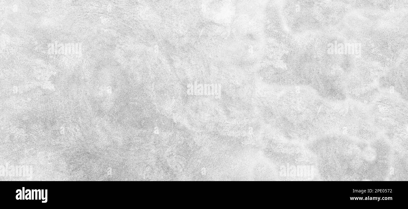 aesthetic white plaster or stucco panoramic background Stock Photo