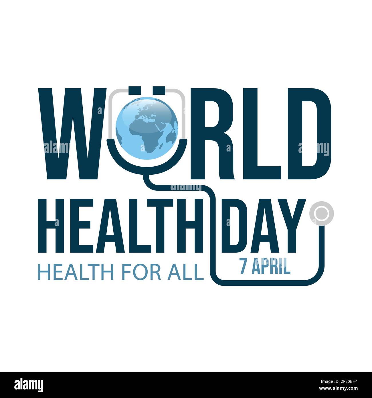 World health day vector image. Medicine And Healthcare Vector Illustration Free Vector Stock Vector