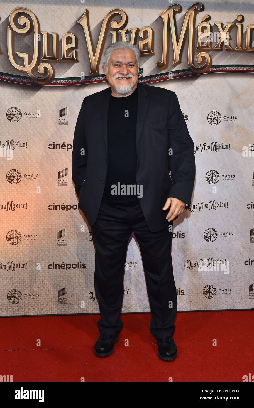 Mexico City, Mexico. 14th Mar, 2023. March 14, 2023, Mexico City, Mexico Actor Joaquin Cosio