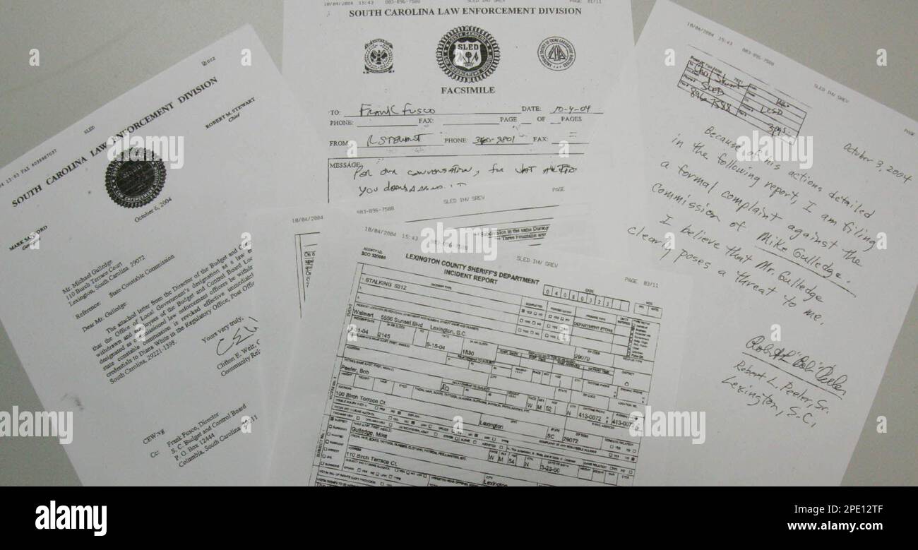Documents showing former Lt. Gov. Bob Peeler's request of State Law