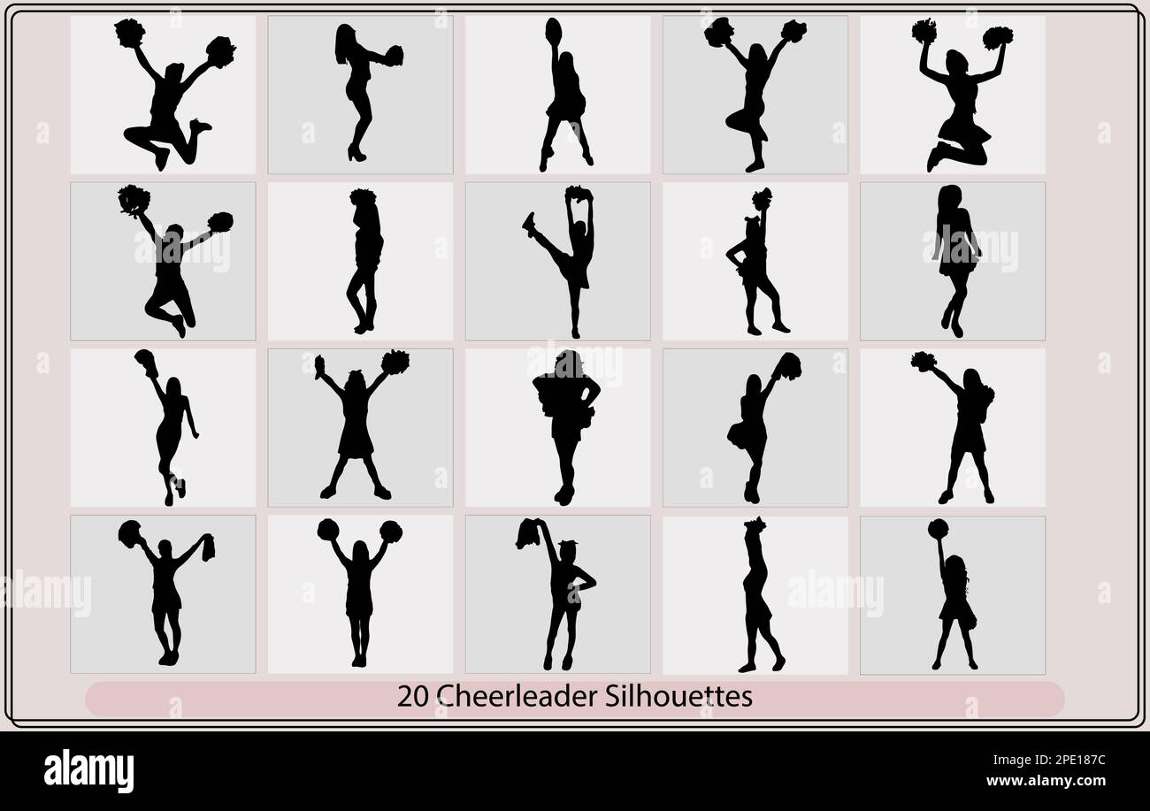 cheer lib silhouette