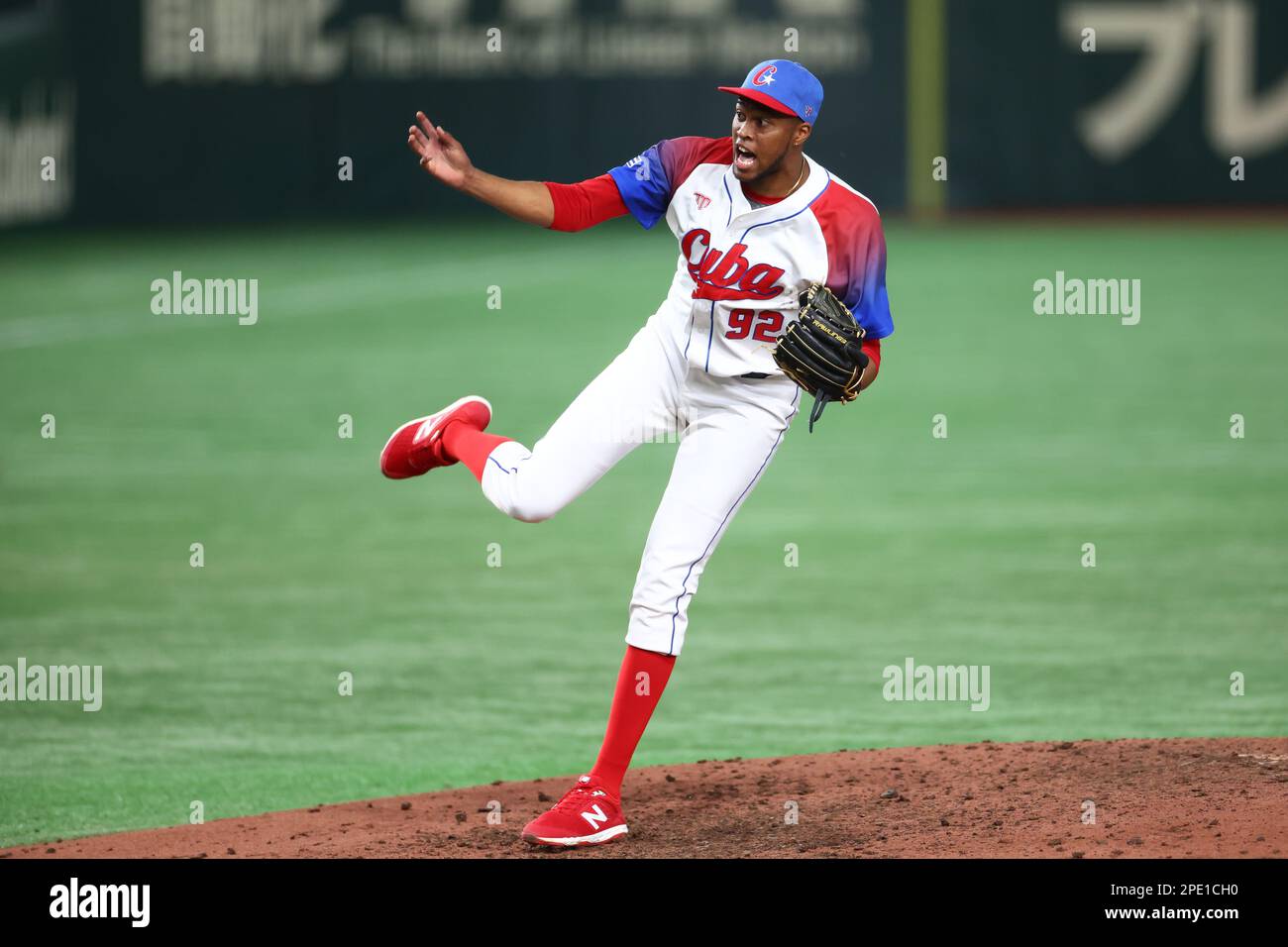 Tokyo, Japan. 15th Mar, 2023. Raidel Martinez (CUB) Baseball 2023