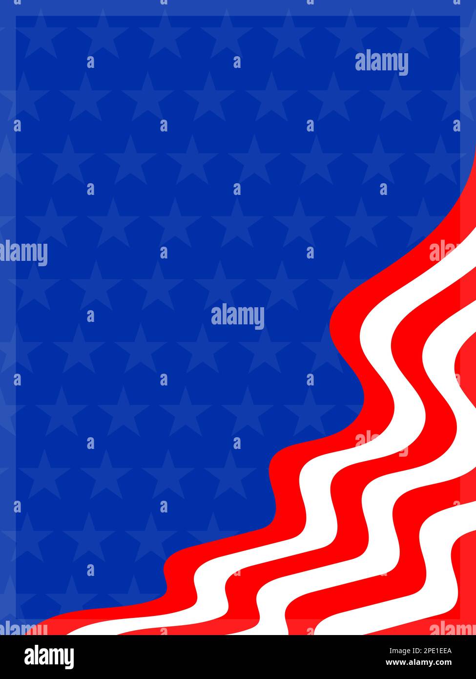 Blue corner flag Stock Vector Images Alamy