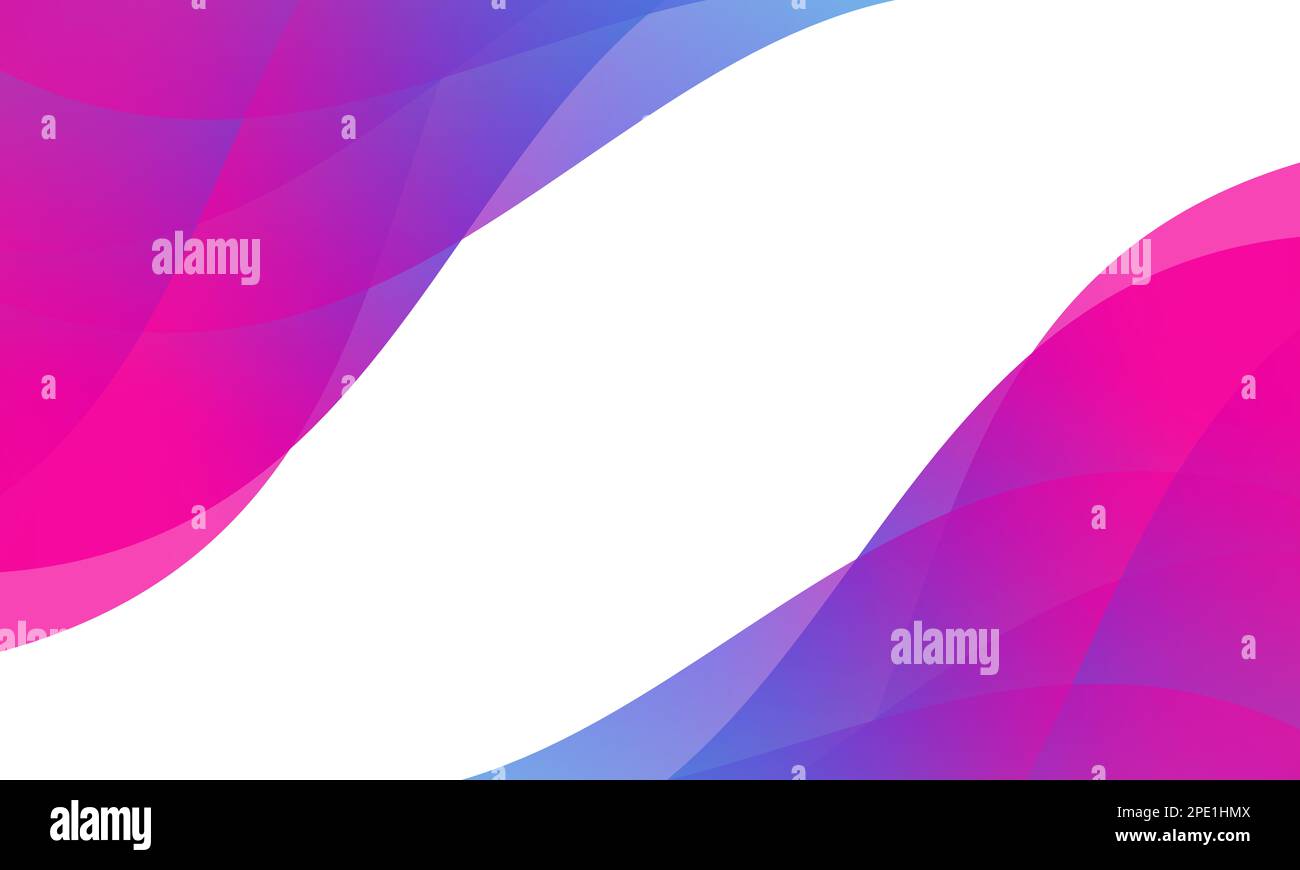 abstract frame background with pink and purple wavy lines Stock Photo ...