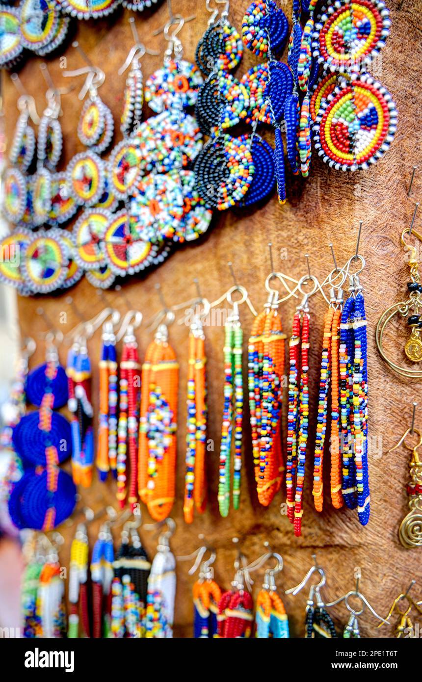 Crafts in Kenya Stock Photo Alamy