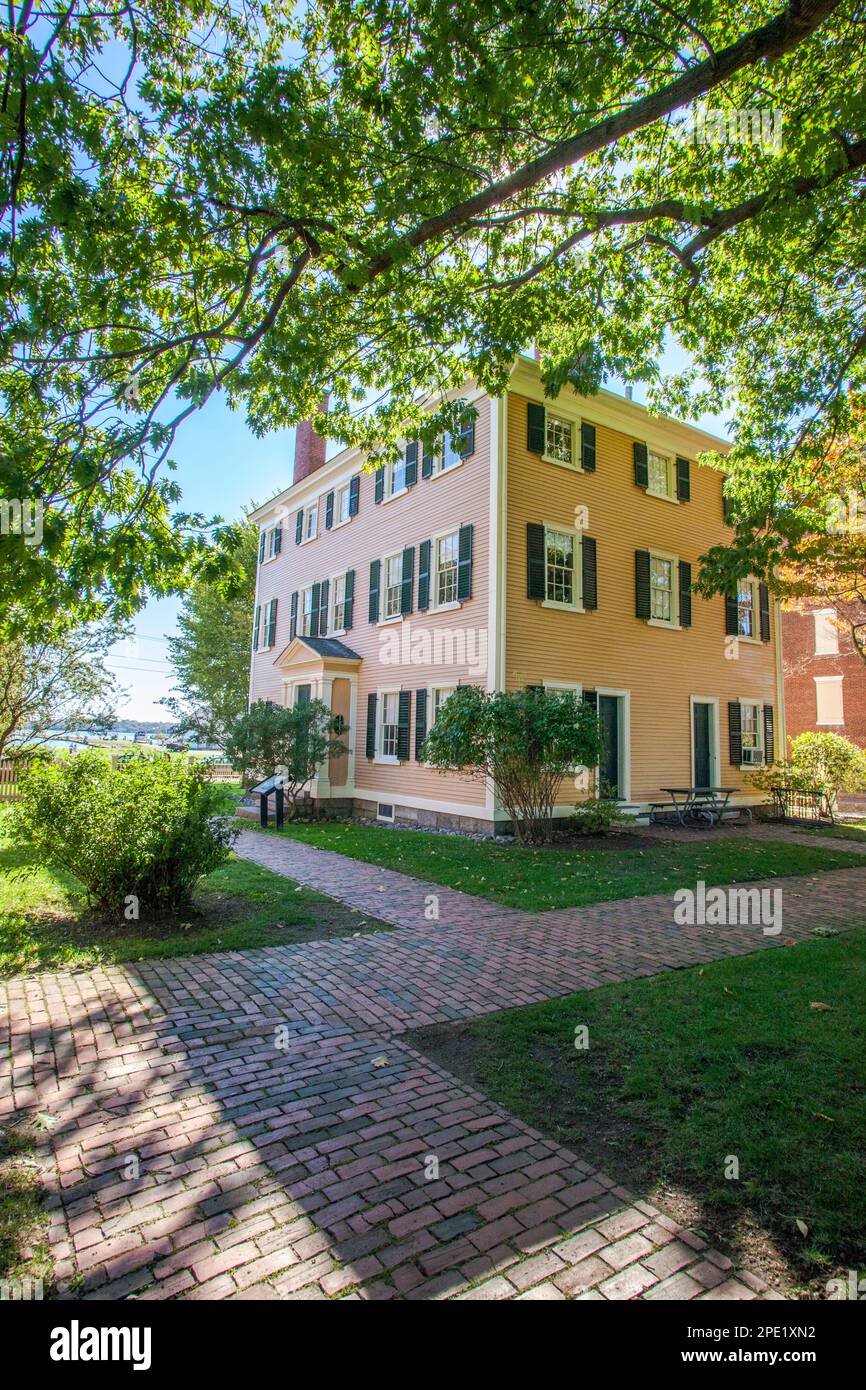 The Hawkes House in Salem, MA Stock Photo Alamy