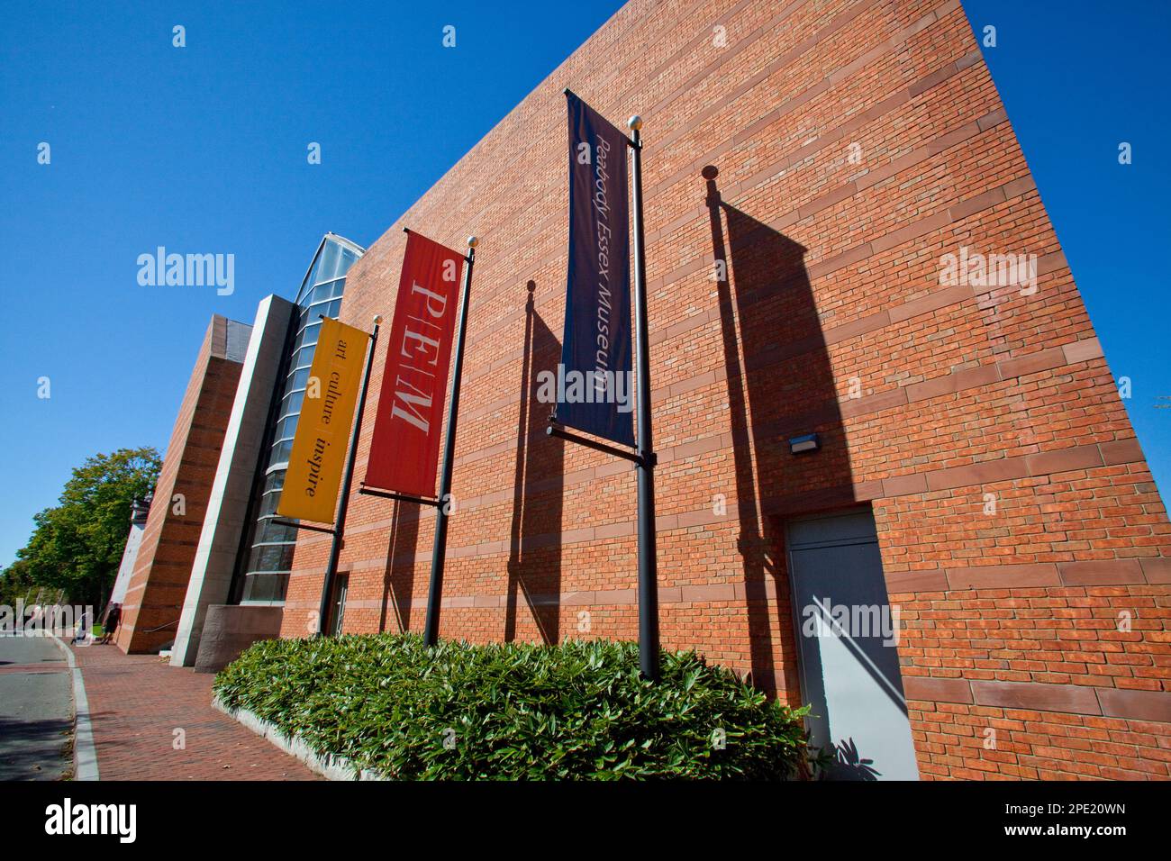 The Peabody Essex Museum in Salem, MA Stock Photo Alamy
