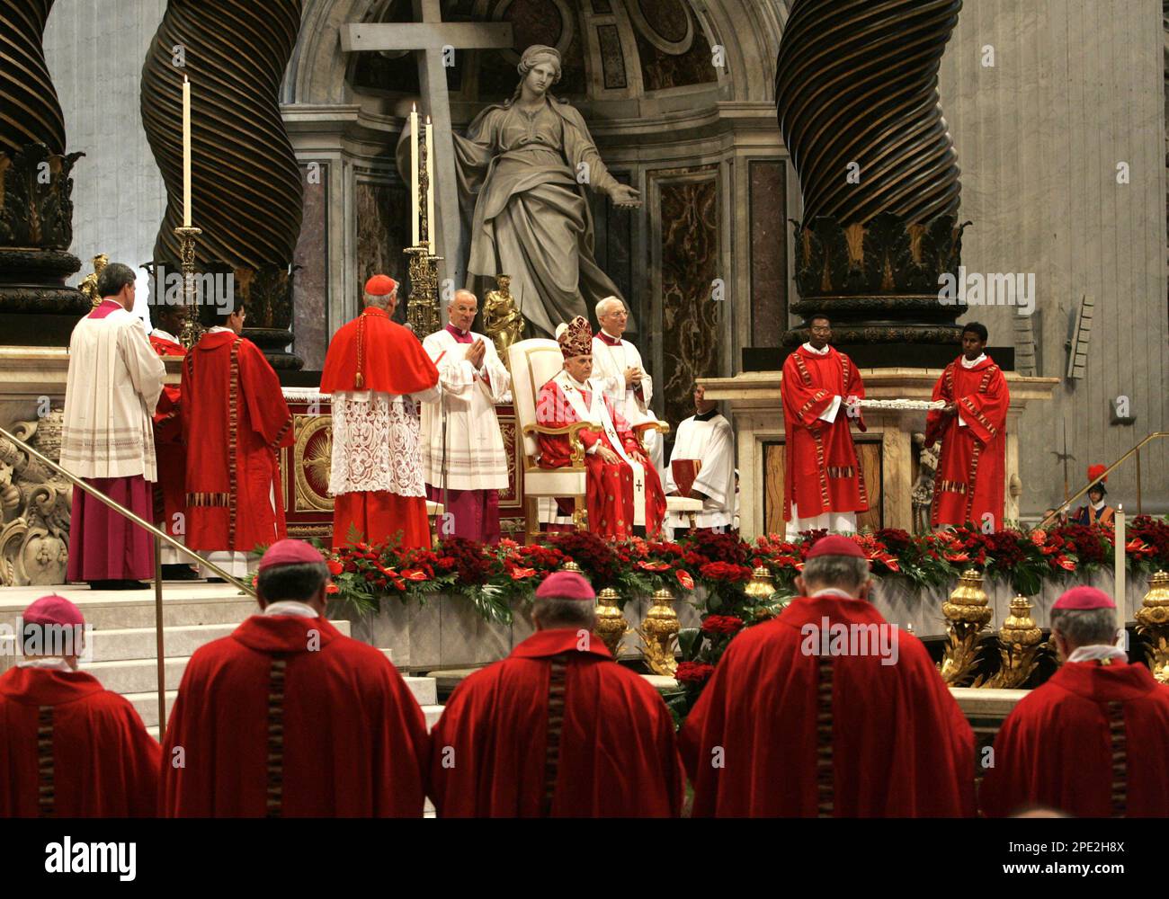 Vatican Pope Throne