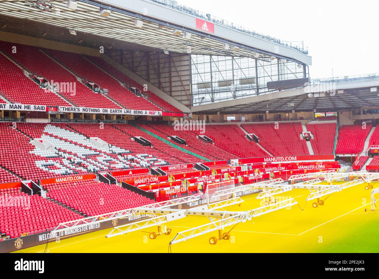 Manchester United Ground at Old Trafford on a NonMatch Day with