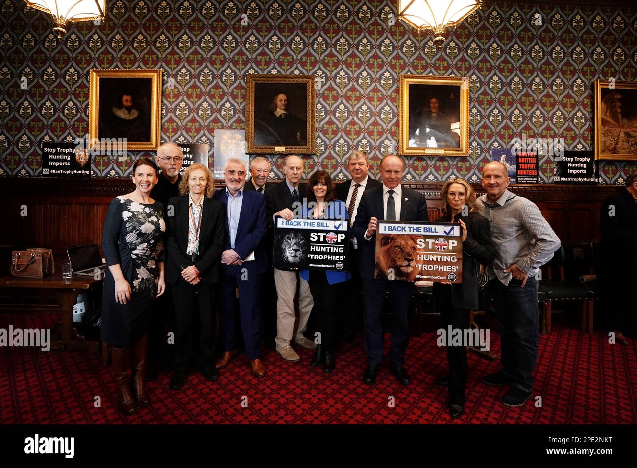 Peter Egan (Second from left) Ranulph Fiennes and Vicki Michelle (both