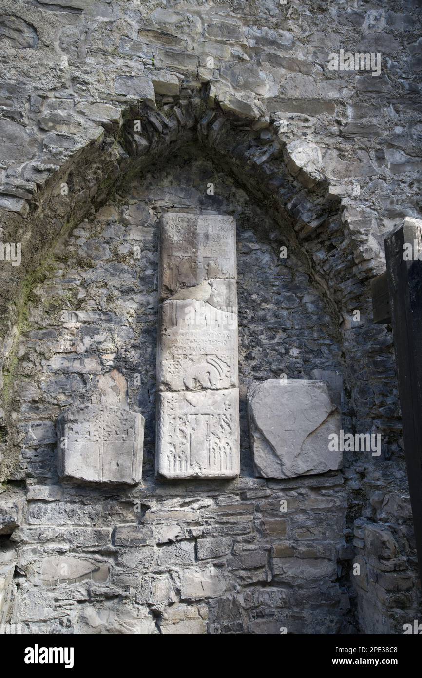 The ruins of Sligo Abbey EIRE Stock Photo
