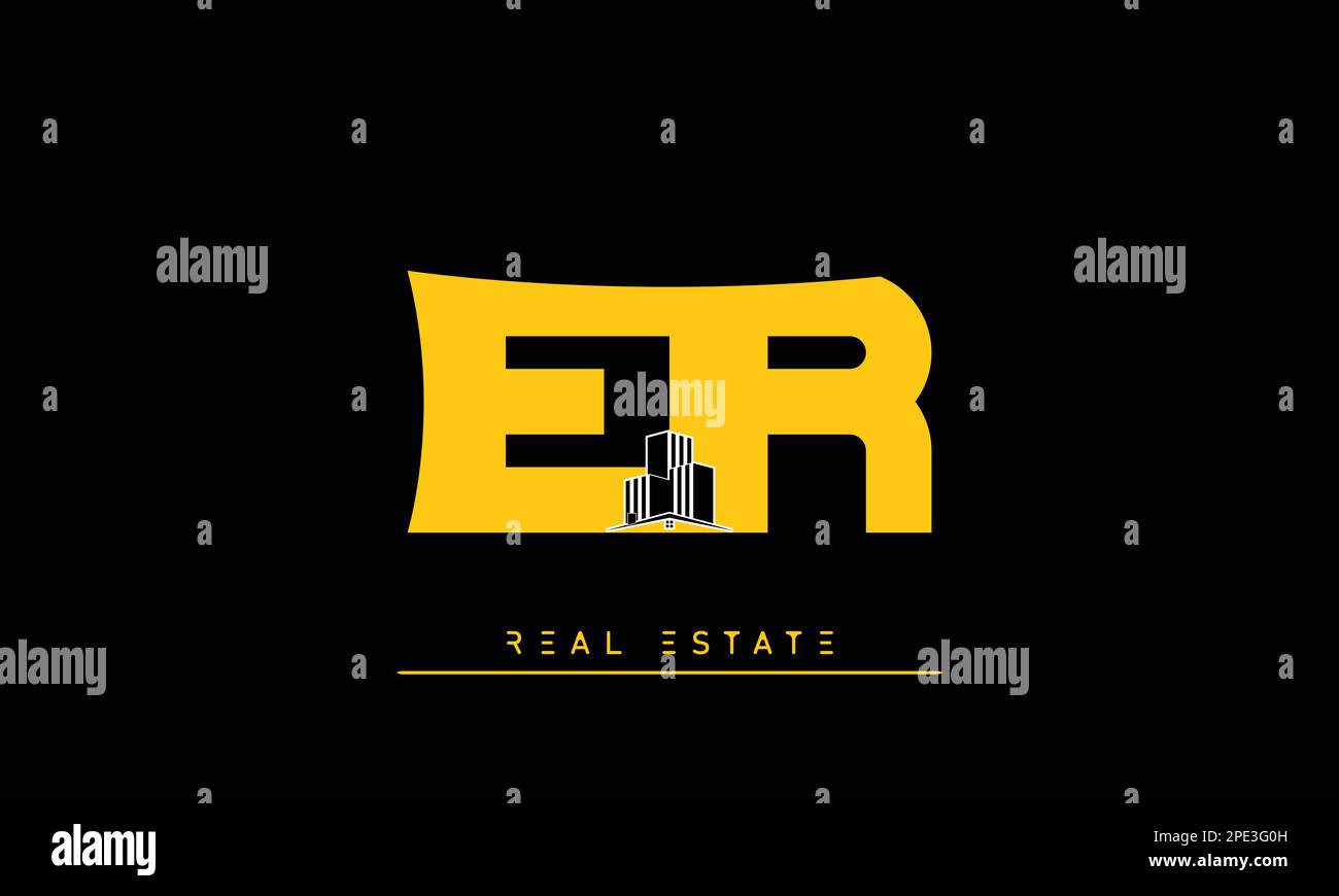 Er real estate logo hires stock photography and images Alamy