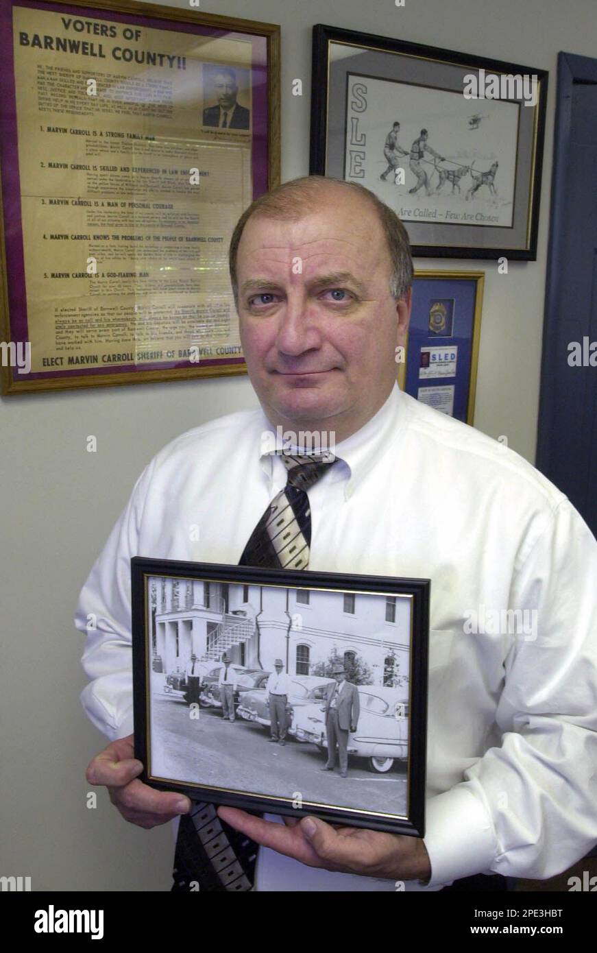 ** ADVANCE FOR SUNDAY, JUNE 19 ** Barnwell County Sheriff Ed Carroll