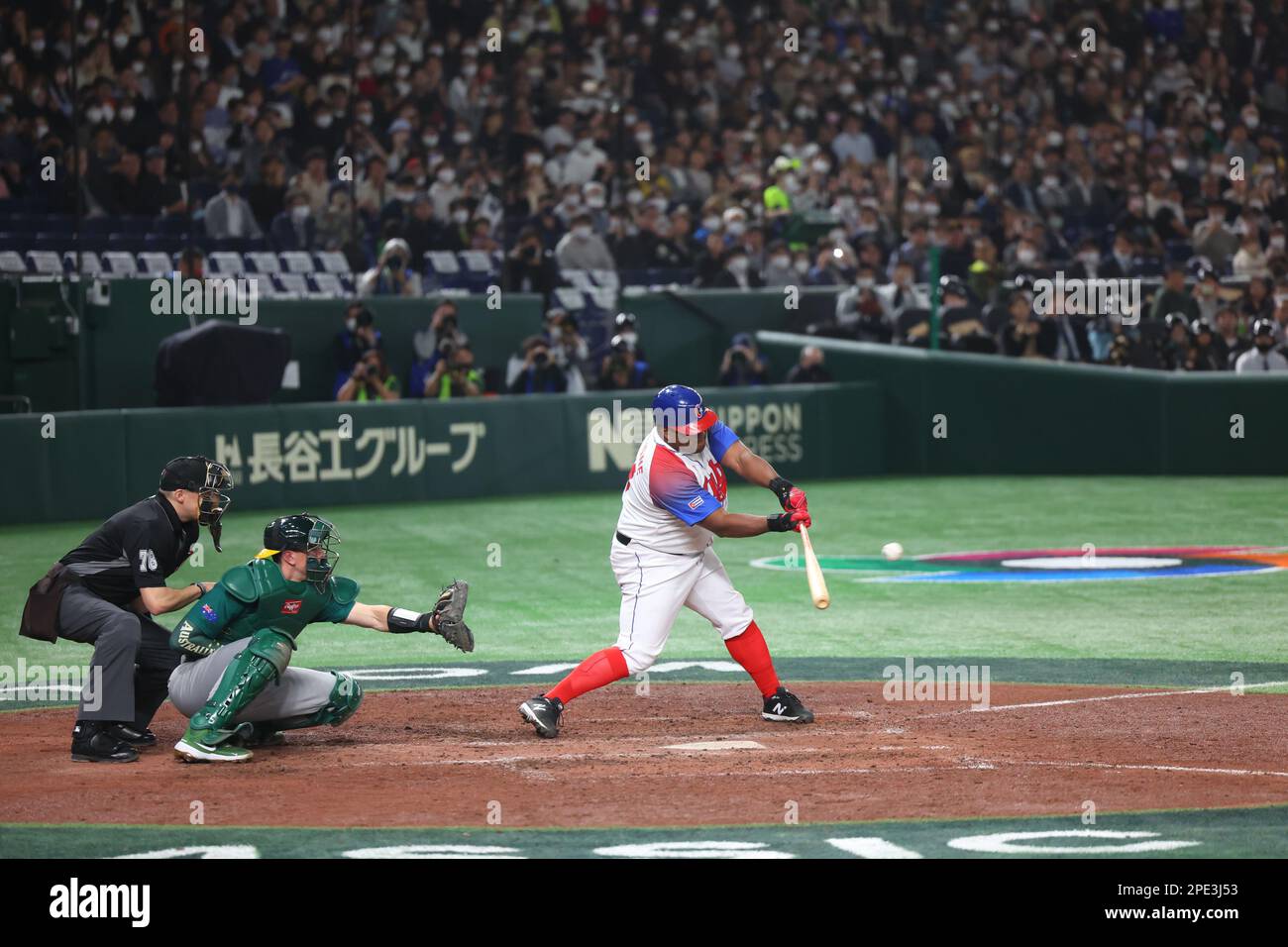 Tokyo, Japan. 15th Mar, 2023. Alfredo Despaigne (CUB) Baseball 2023