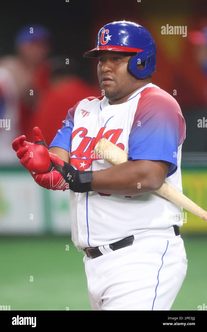 Tokyo, Japan. 15th Mar, 2023. Alfredo Despaigne (CUB) Baseball 2023