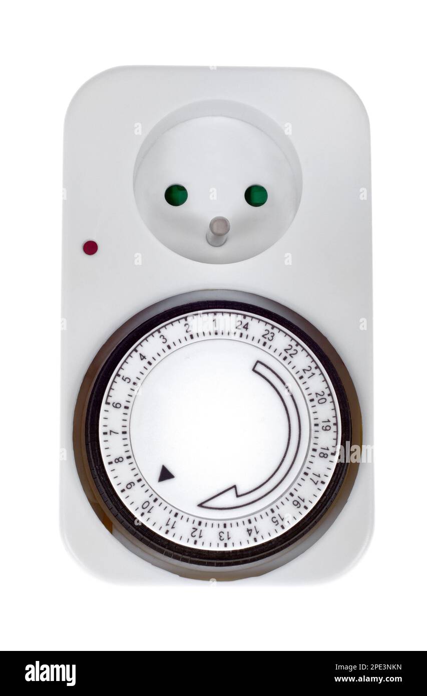 Timer isolated on white background Stock Photo - Alamy