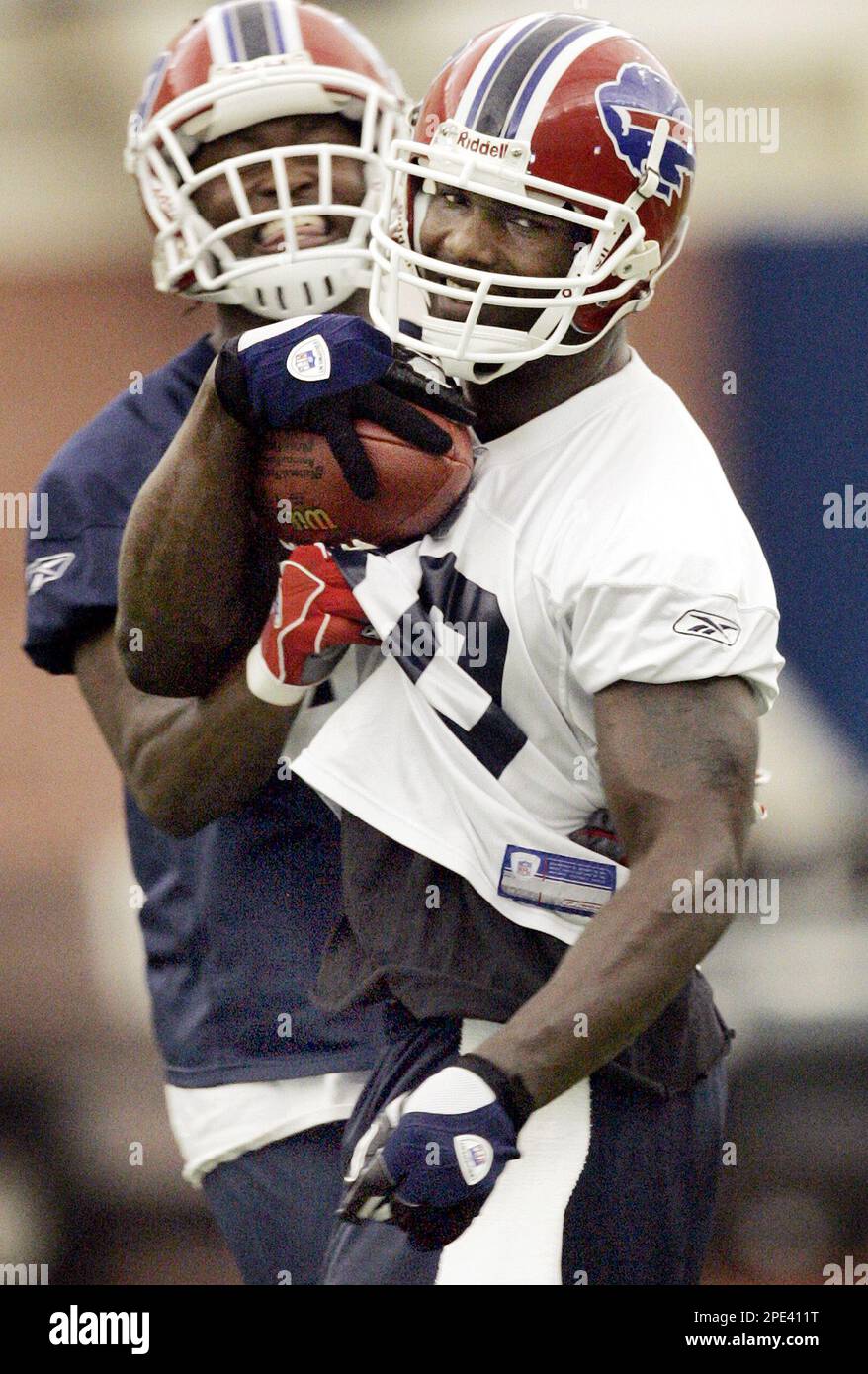 Eric Moulds of the Buffalo Bills Stock Photo - Alamy