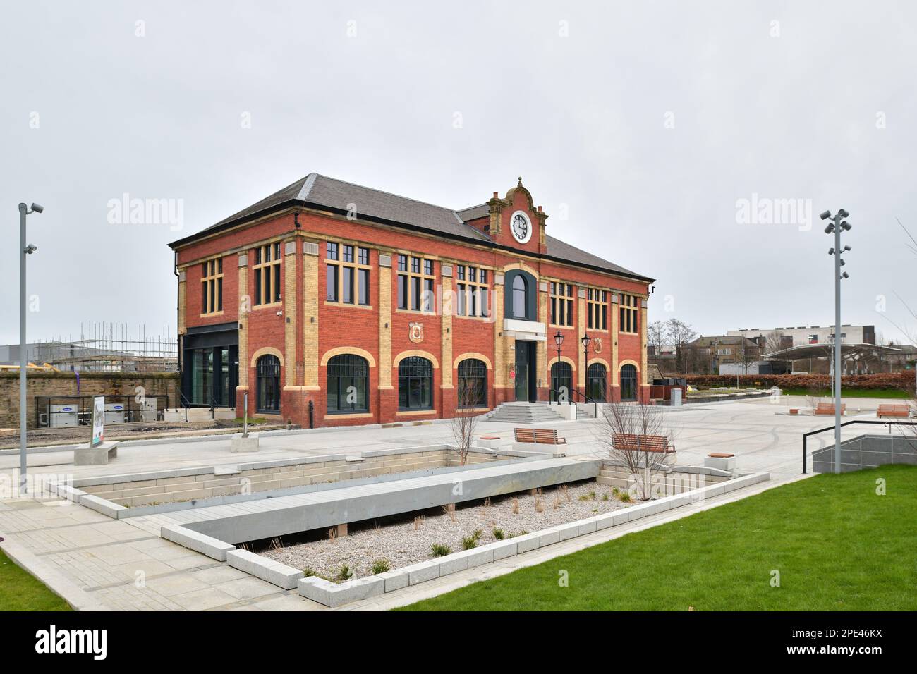 Edinburgh Scotland, UK 15 March 2023. Granton Station redevelopment credit sst/alamy live news Stock Photo