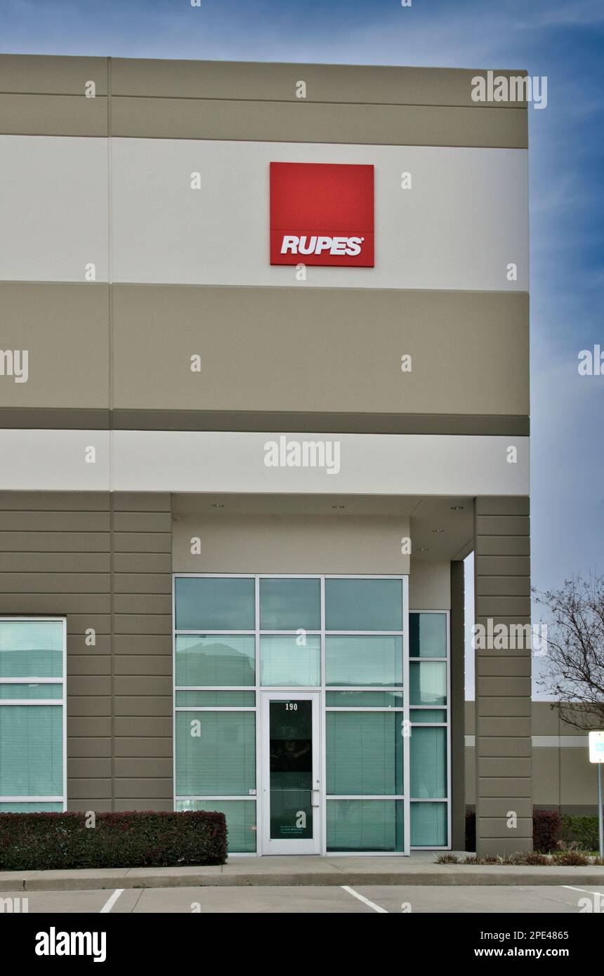 Houston, Texas USA 02262023 RUPES office building exterior in