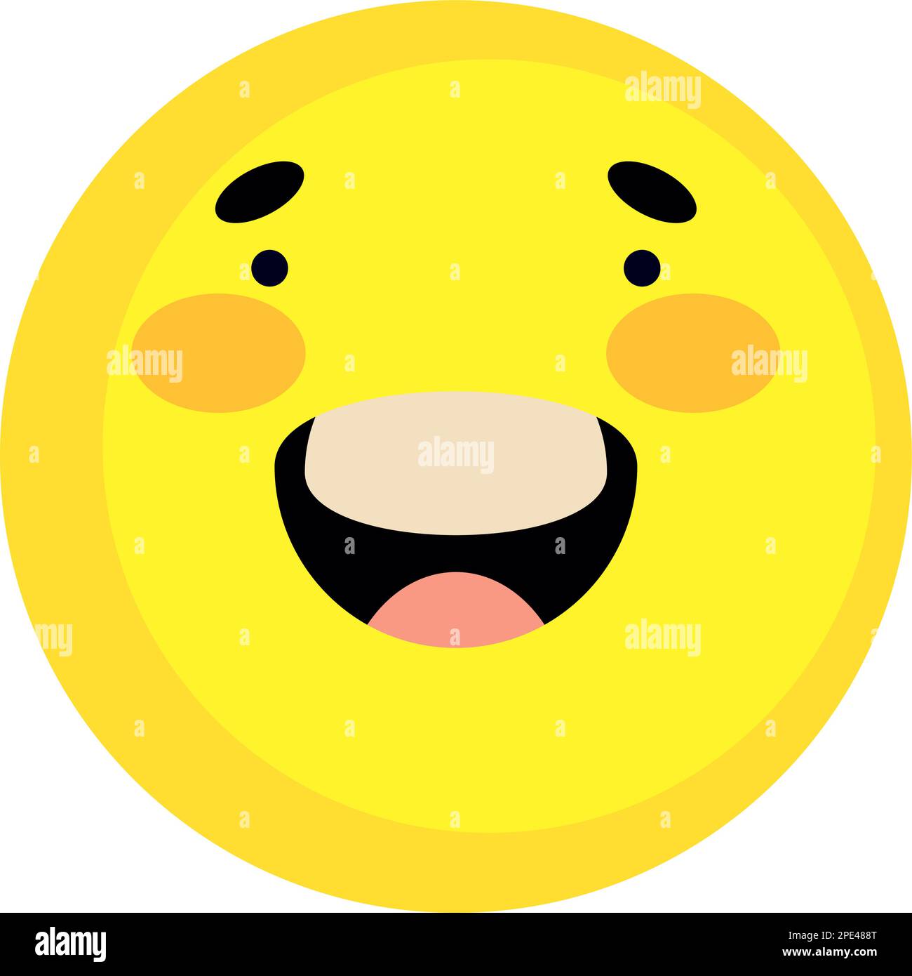 emoticon smile happy Stock Vector Image & Art - Alamy