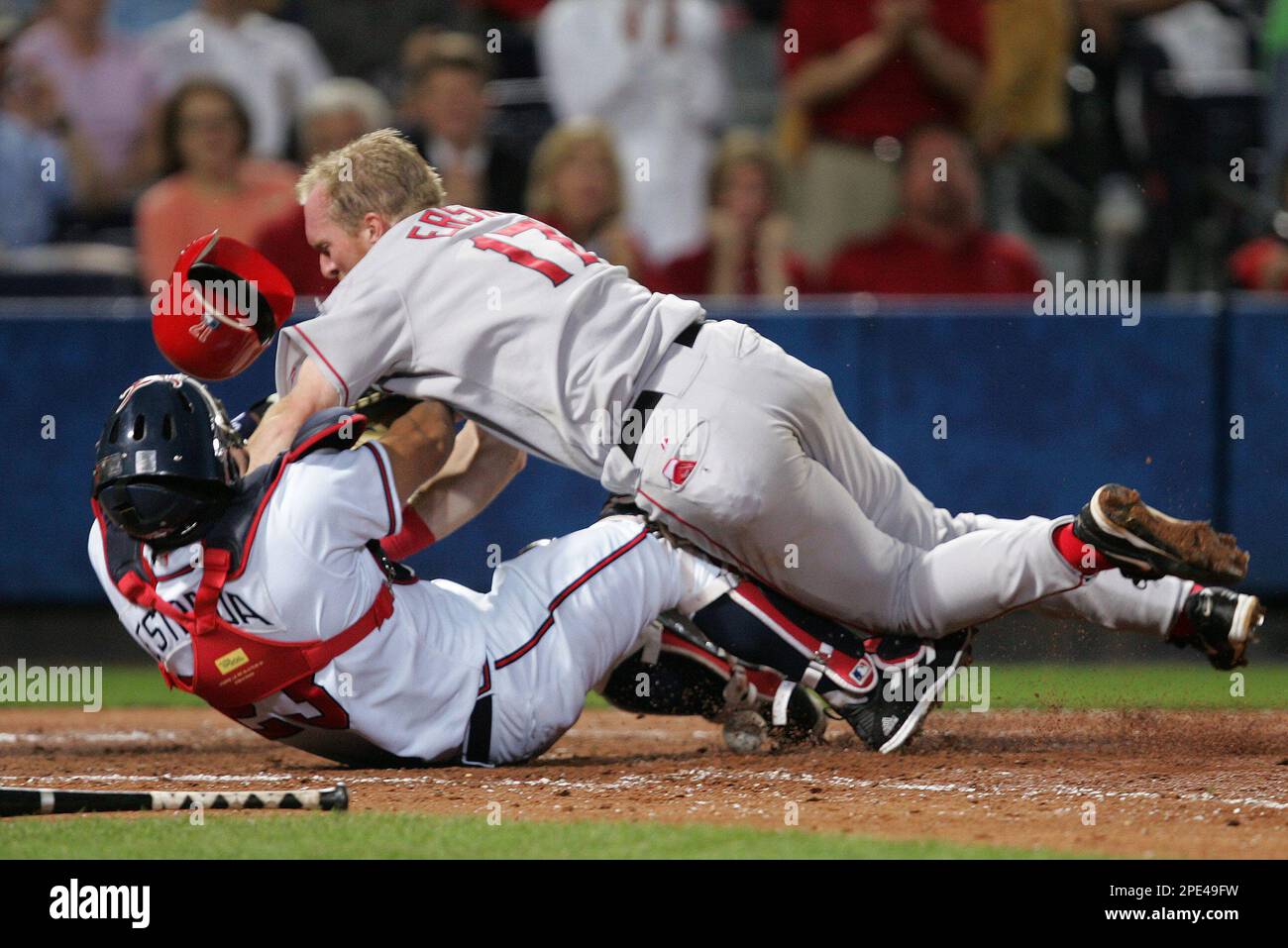 Eduardo Perez, Edgar Renteria and Manny Ramirez. Editorial Stock