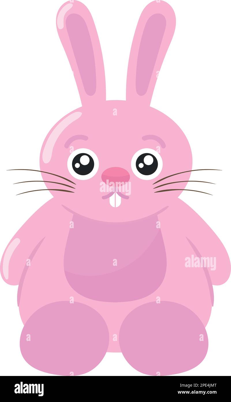 rabbit toy icon Stock Vector Image & Art - Alamy