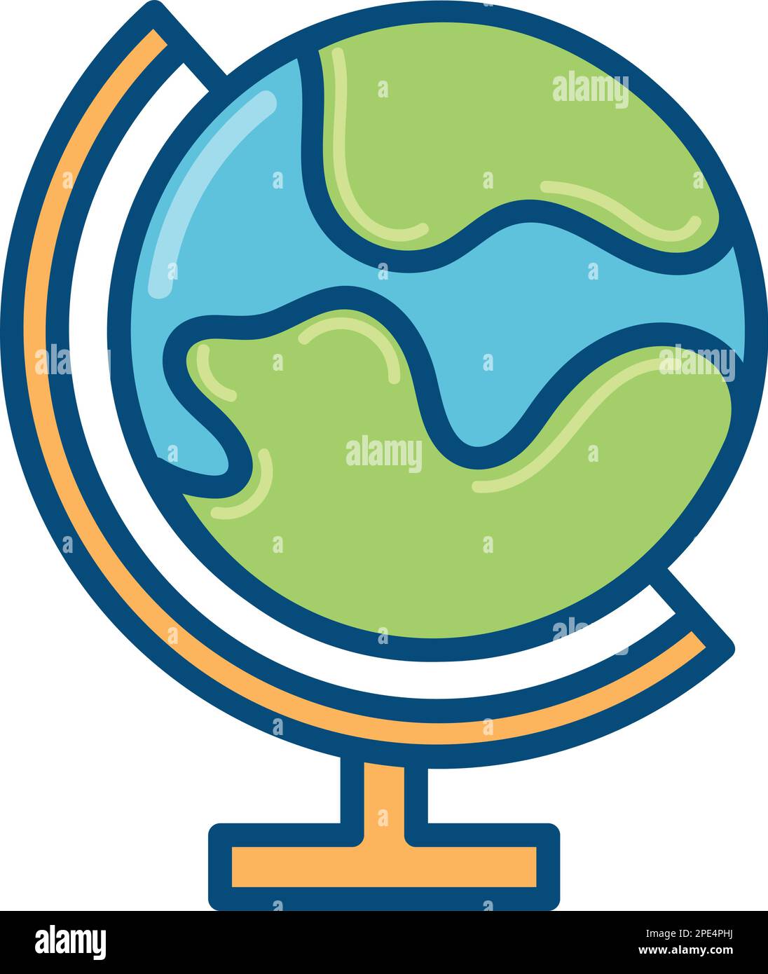school globe map Stock Vector Image & Art - Alamy