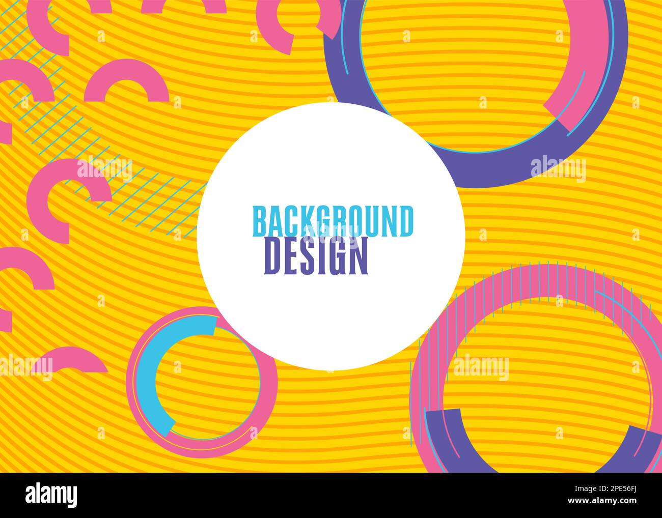 Geometric line elements retro hi-res stock photography and images - Alamy