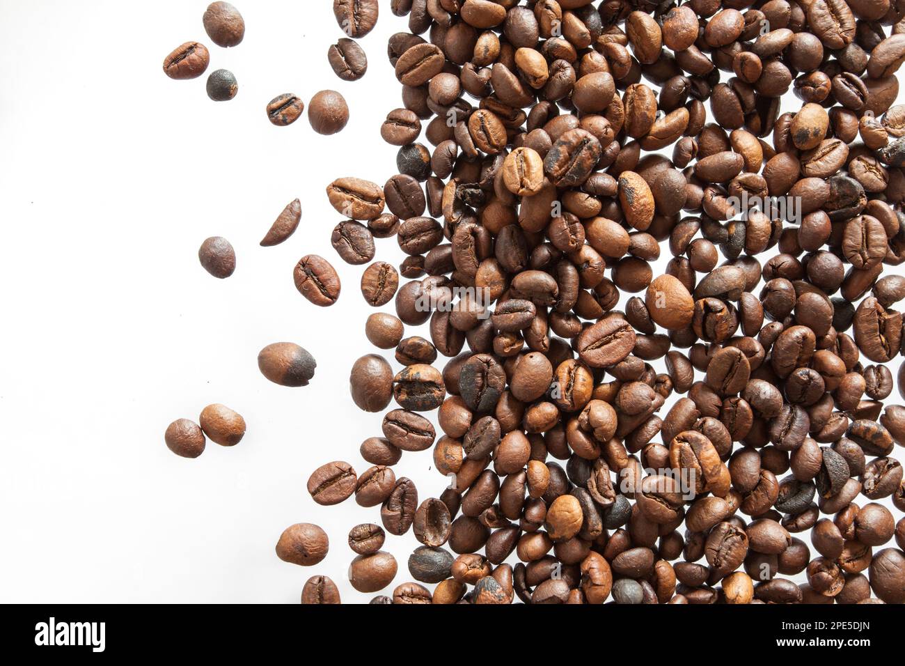 coffee roasted beans  texture Stock Photo