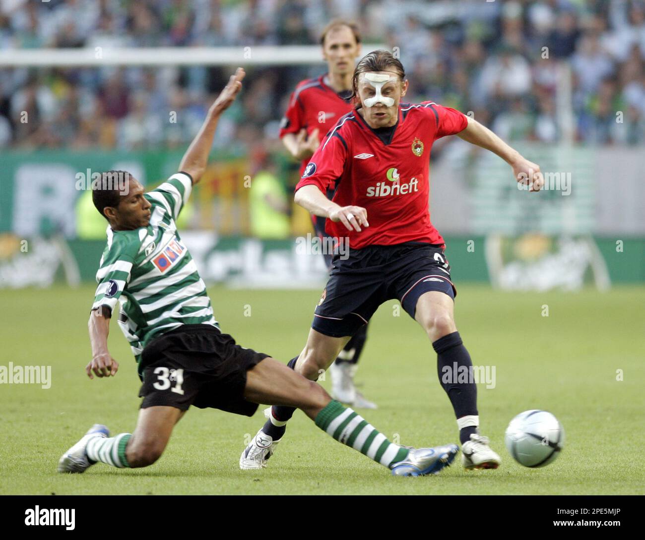 Soccer - UEFA Cup - Final - Sporting Lisbon v CSKA Moscow - Jose de Alvalades Stadium. Vasiliy