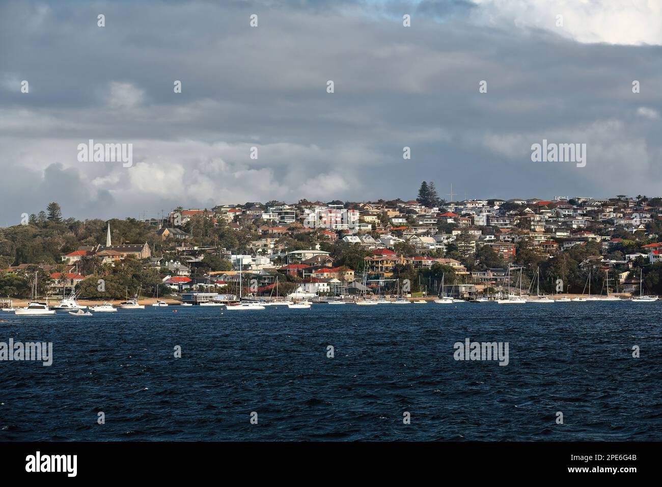 548 View of Watsons Bay suburb on the South Head peninsula of Port Jackson as seen from the